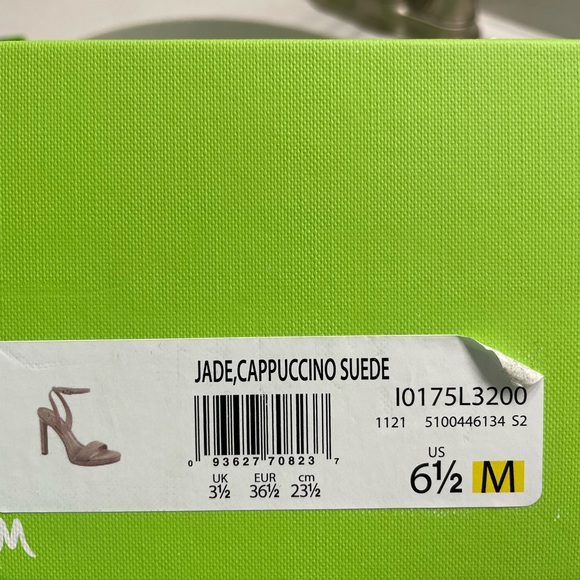 Sam Edelman Suede Sandals in Tan/Light Nude - Picture 4 of 4